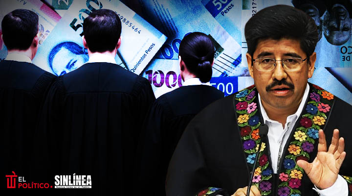 SinLinea_Mx's tweet card. Las órdenes de suspensión de la SCJN derivaron de un total de 550 amparos interpuestos durante 2024 contra la reforma judicial.