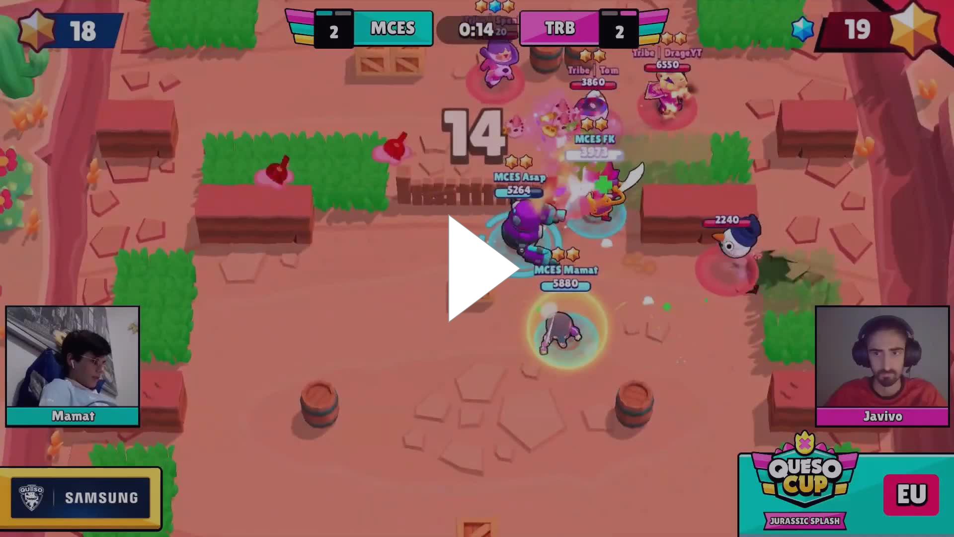 trog_31's tweet card. PiouPiouLover - MCES Winnnnn vs Tribe