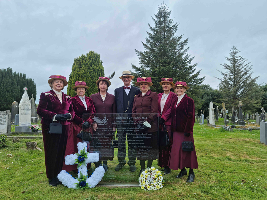 CobhEdition's tweet card. Cobh will host a solemn and dignified tribute this May as the annual Lusitania Commemoration Ceremony takes place on Sunday, May 11th, marking 110 years since the tragic sinking of the RMS Lusitania...