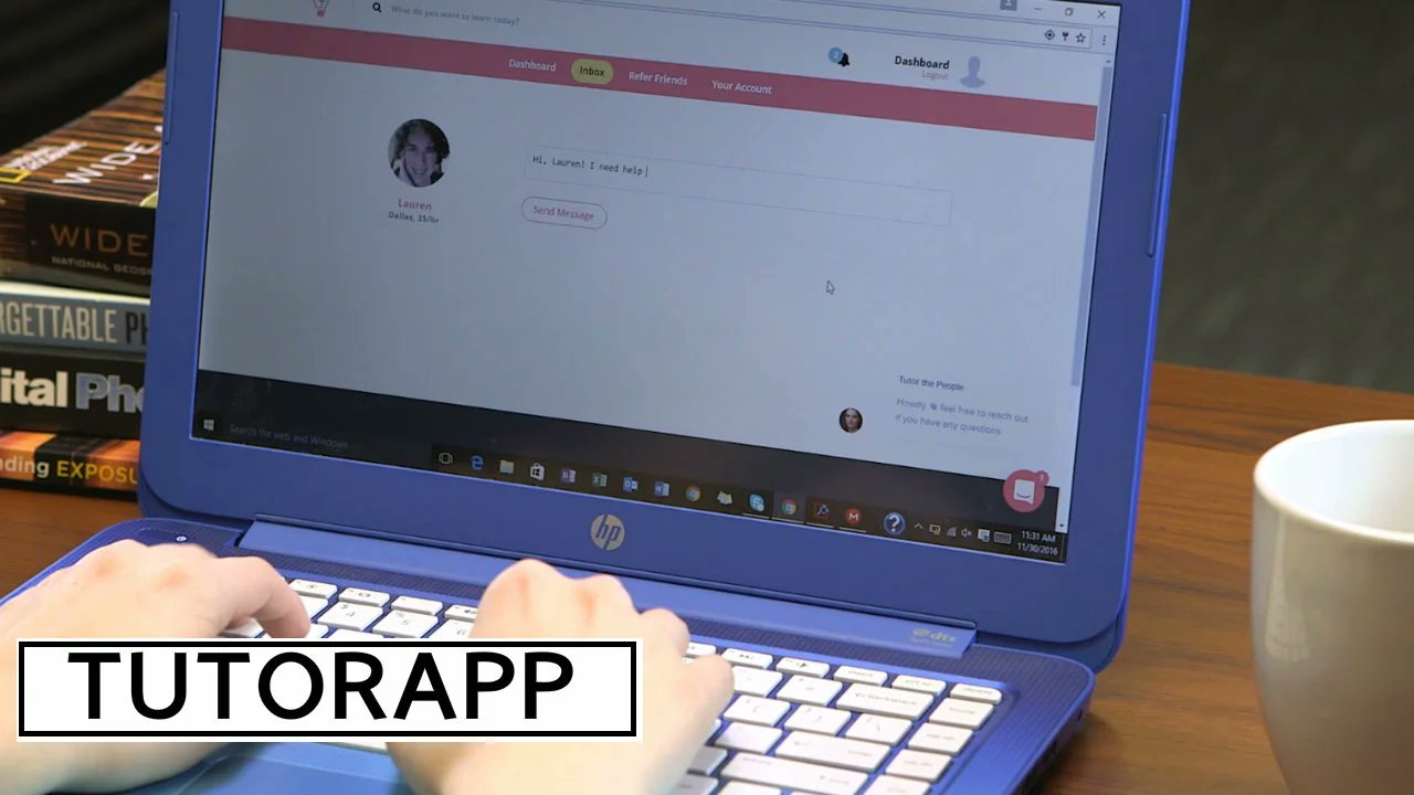 TutorApp's tweet card. Tutor App - Find The Right Tutor | NewsWatch Review