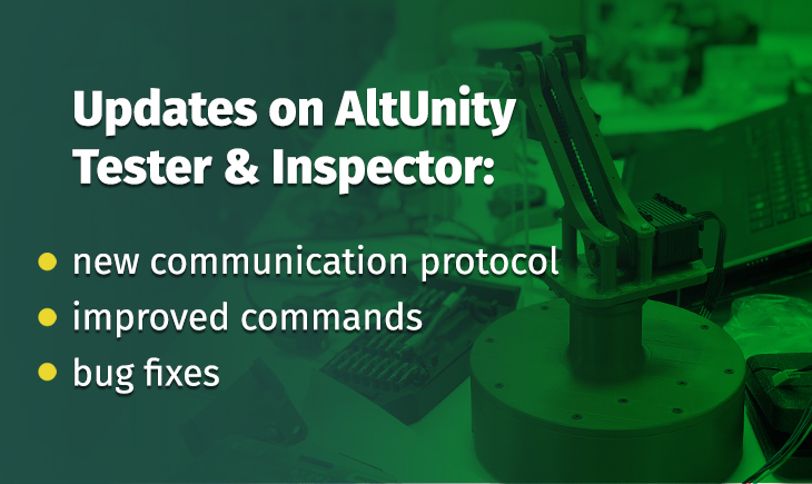 AltTesterSays's tweet card. [Update 2022] AltUnity Tester becomes AltTester Unity SDK starting with v. 1.8.0 and similarly, AltUnity Inspector becomes AltTester Desktop starting with v. 1.5.0 and they are both available here. ...