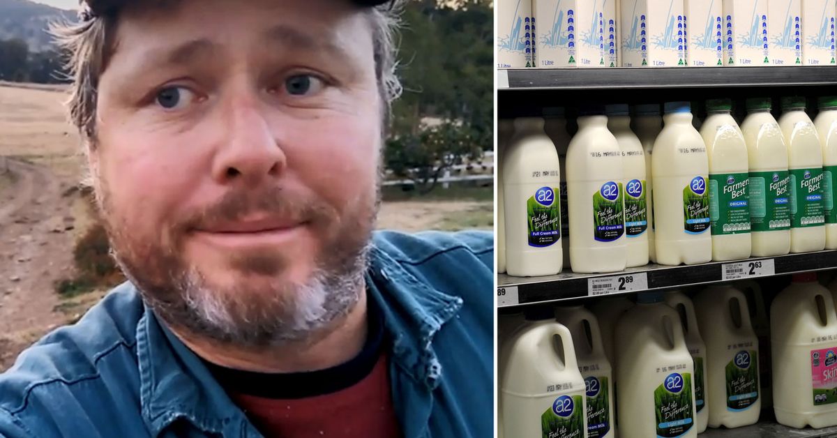 AlexMilnerSmyth's tweet card. Just days after the Coalition and Labor voted down a motion in the Senate to raise retail milk prices, a NS...