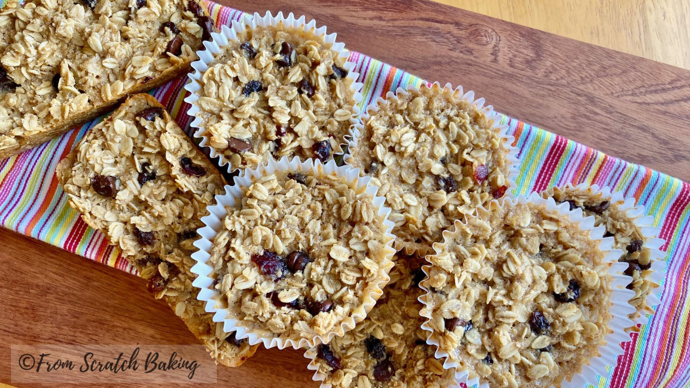 FromScratchBkg's tweet card. Tired of the same breakfast routine? Baked oatmeal is a make-ahead breakfast that is delicious and packed with flavor.