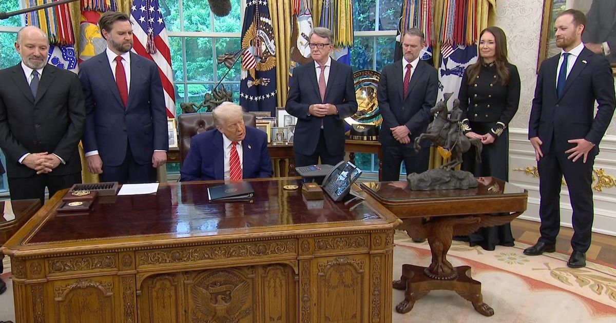 cspan's tweet card. President Trump outlines details of a new U.S.-U.K. trade agreement following weeks of trade uncertainty after his administration increased tariffs on several trading partners.