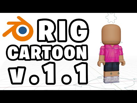 zicapxl's tweet card. Cartoon Roblox Rig [v1.0]