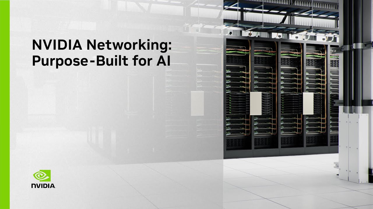 tlustig's tweet card. NVIDIA Networking: Purpose-Built for AI