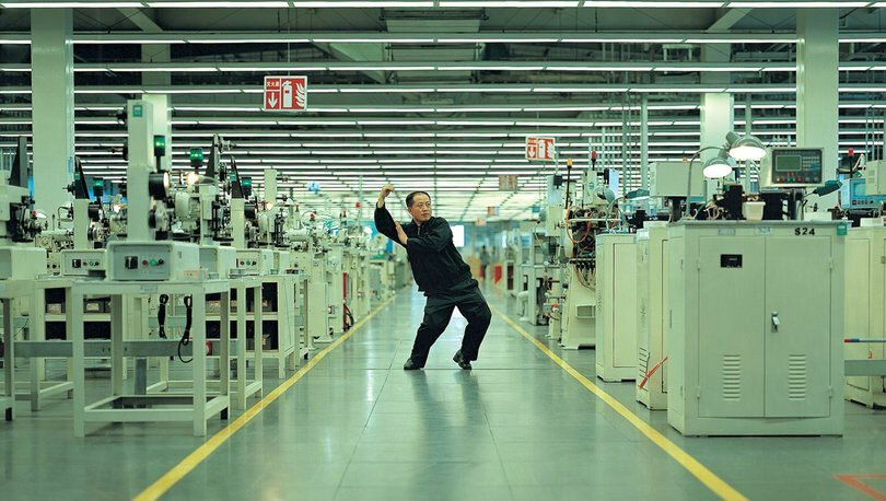 TimeOutIst_en's tweet card. Cao Fei, Nilbar Wrestling, and Raqs Media Collective are challenging the concept of linear time with their work in this exhibition. The exhibition is curated by