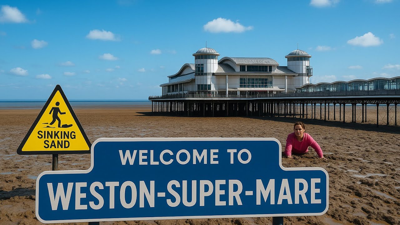 leetvtech's tweet card. I Visit Weston Super Mare and Grand Pier. I wasn’t expecting this!