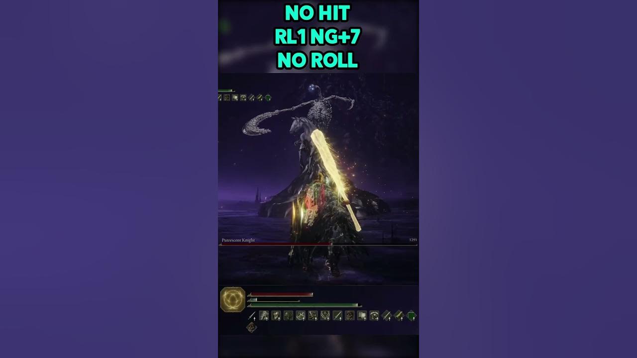 KHeartsandwine's tweet card. Putrescent Knight Boss Fight Made EASY With Large Club Build