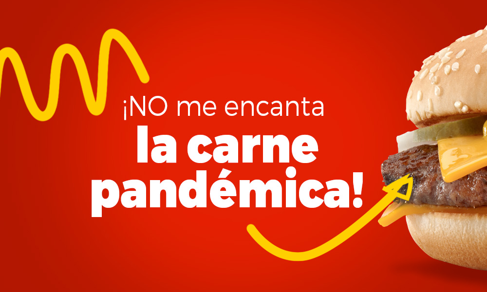 Rous_Mod's tweet card. La carne de vacuno industrial es una amenaza urgente y un vector de infecciones por nuevas superbacterias -- ¡pero McDonald's puede ayudar a cambiarlo, así que hagámoslo realidad! Firma ya.