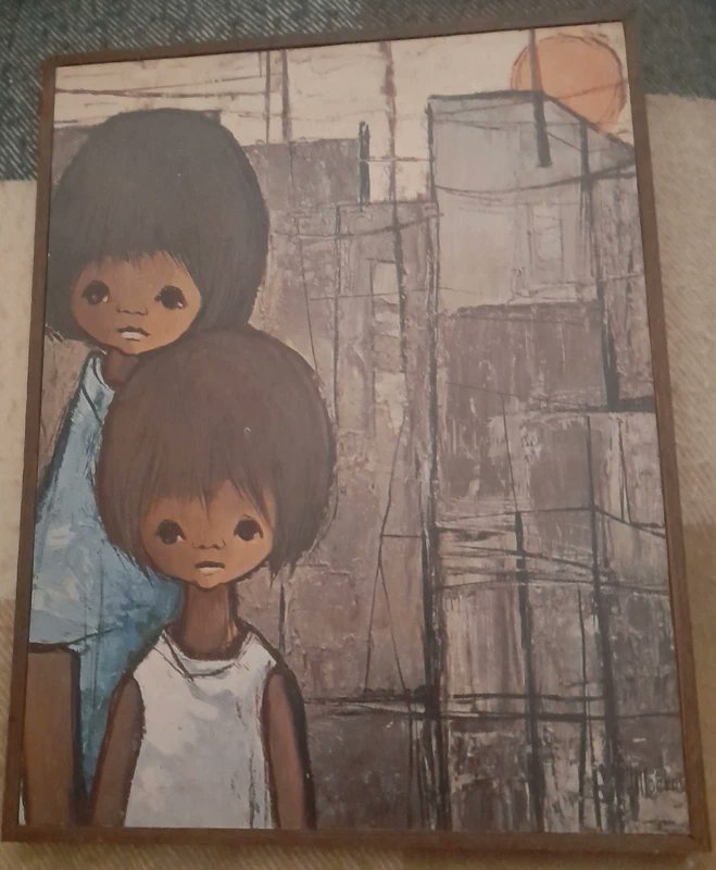 ElHolland13's tweet card. Cuadro Moerman - Cuadro vintage de la artista belga llamada Jaklien Moerman.