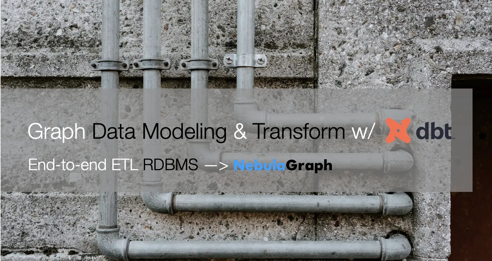 NebulaGraph's tweet card. How could we model data in Tabular sources and ETL it to NebulaGraph? This article demonstrates an end-to-end example of doing so with dbt.