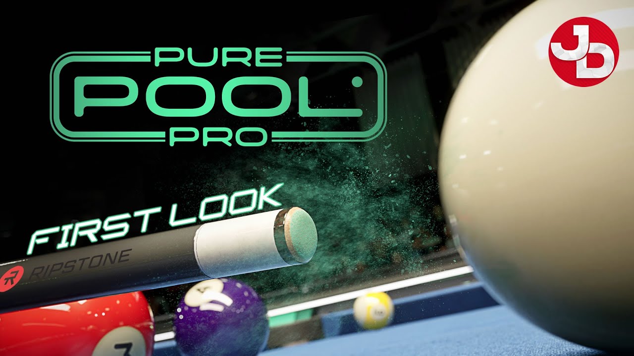 DaliHDGaming's tweet card. FIRST LOOK | Pure Pool Pro | PC Gameplay