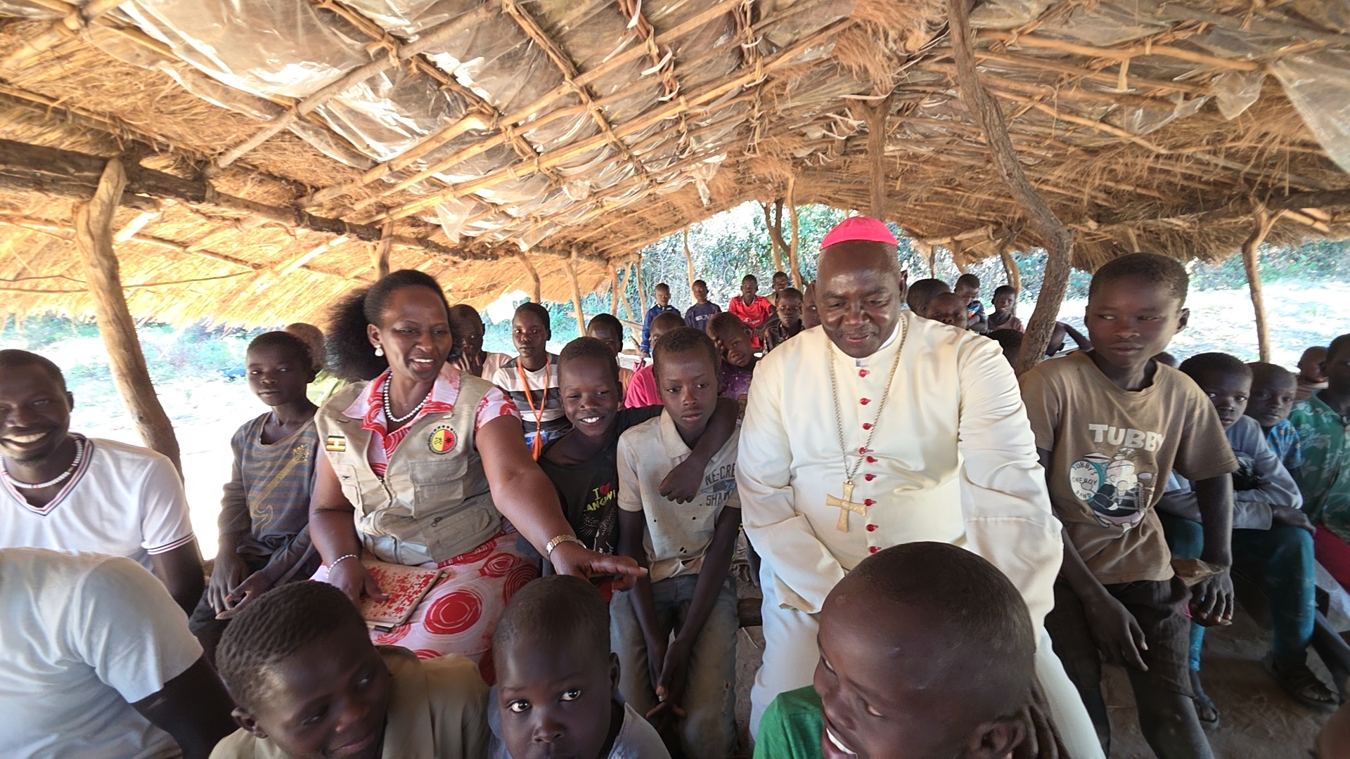 kapatuniversity's tweet card. KAPATU President Rt. Rev. Dominic Eibu, DVCAA Prof. Annette Kezaabu Visit Namejio Community Kraal...