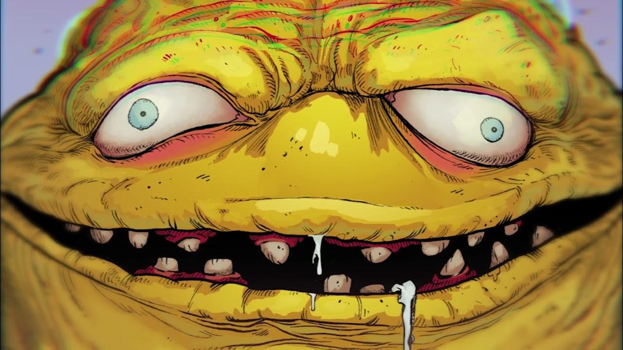 TheVGLibrary's tweet card. HIGH ON LIFE OFFICIAL COMIC BOOK TRAILER