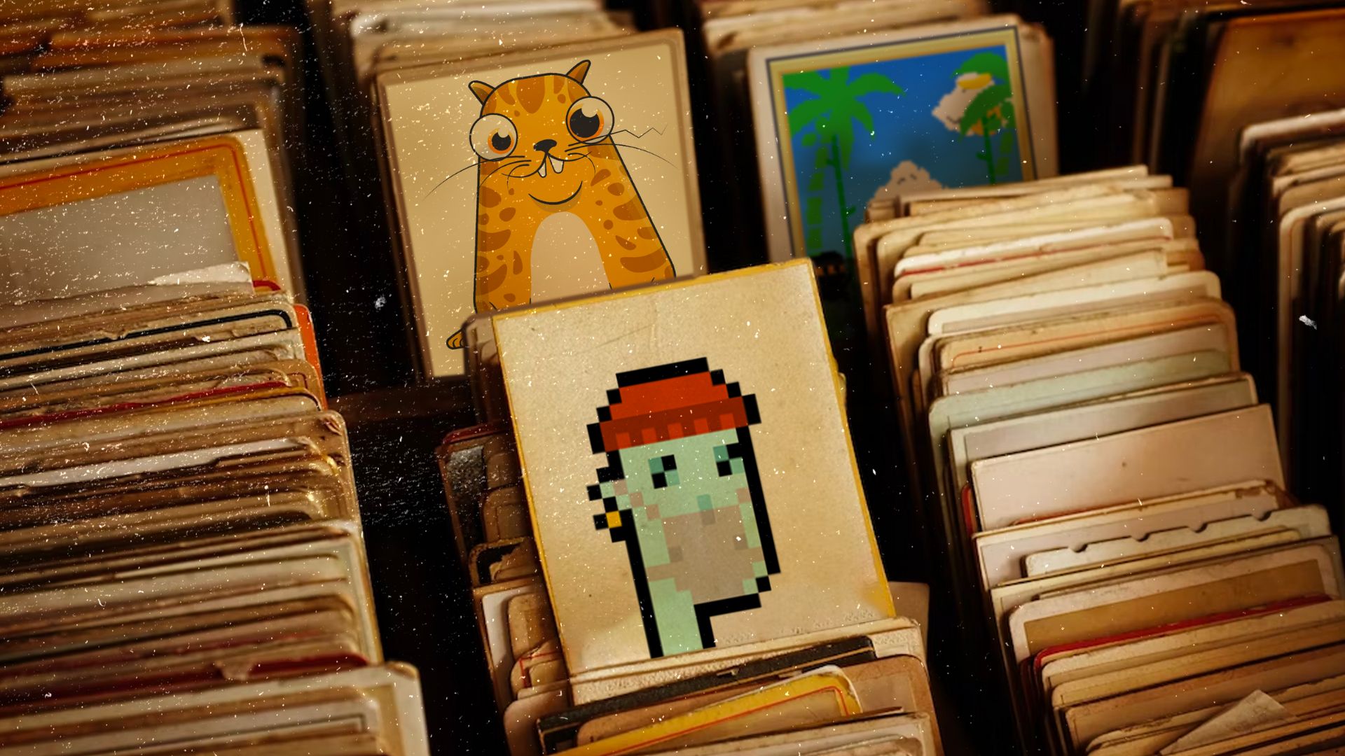 nowmedia's tweet card. We bring you your one-stop-shop on the origin and history of Web3's central superstar: NFTs, and the most major turning points so far.