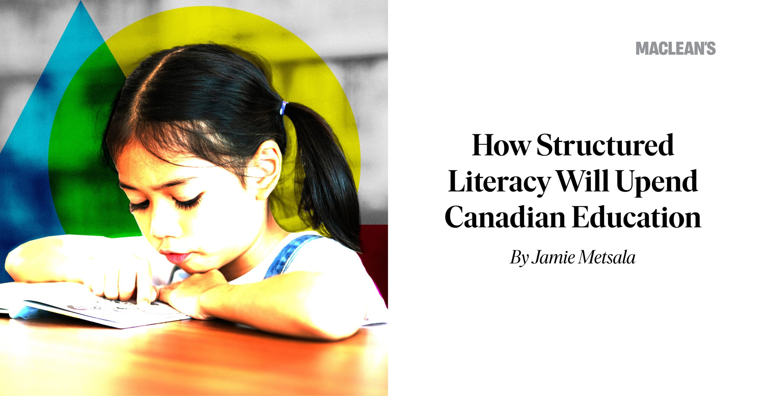 Educhatter's tweet card. Canadian students have struggled to read and write. That stops this year.