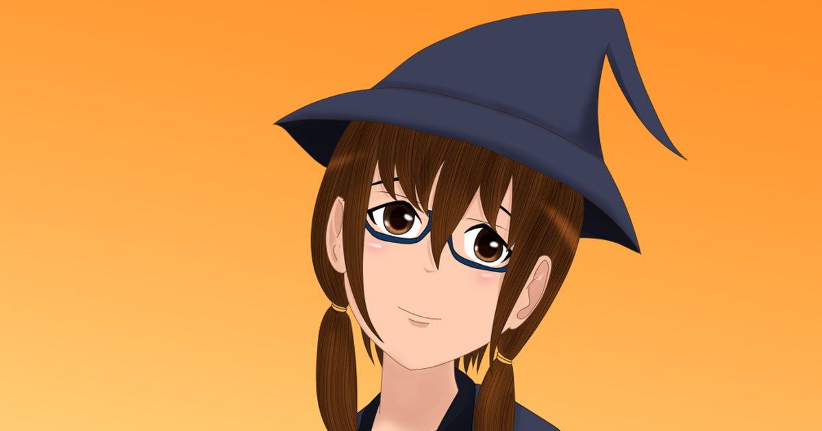 mikfa_blog's tweet card. 先週に続いてハロウィンネタですｗ 別キャラで描いた絵→https://www.pixiv.net/artworks/136641934 作業動画：https://www.youtube.com/watch?v=scvgbh_uRJg 使用キャラ：サクラ（オリキャラ）