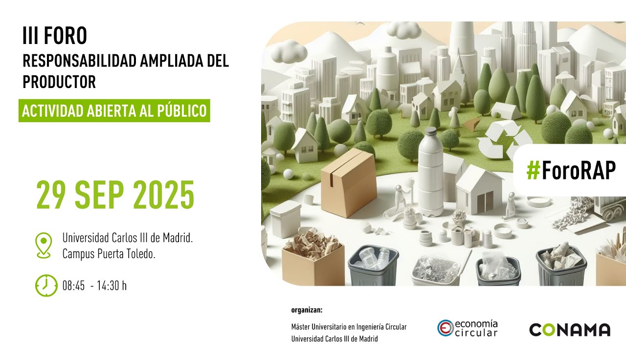 SomosConama's tweet card. III Foro RAP. Responsabilidad Ampliada del Productor
