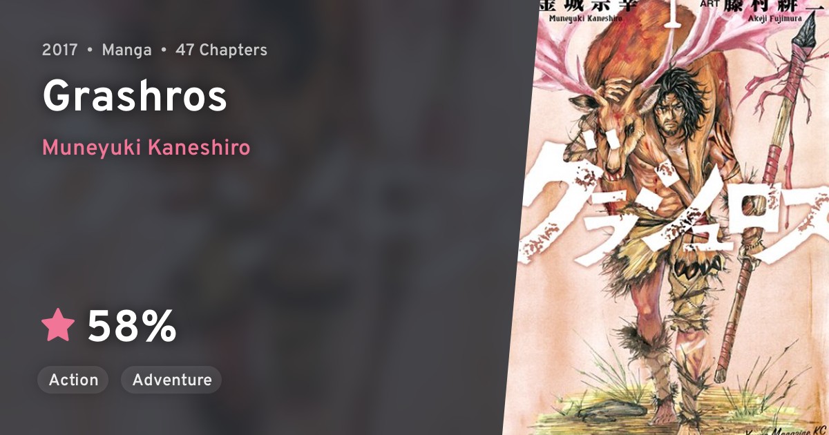 321Shellshock's tweet card. A story set 30,000 years ago, starring the Cro-Magnon, by the duo behind Kami-sama no Iu Toori. The story follows Akuu, the Cursed Child, born during the night of a blood moon, said to bring calamity...