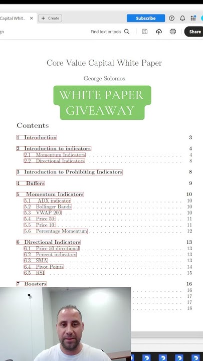 Corevaluecap's tweet card. Sharing our quant trading white paper. DM or Comment “CORE” and we’ll...