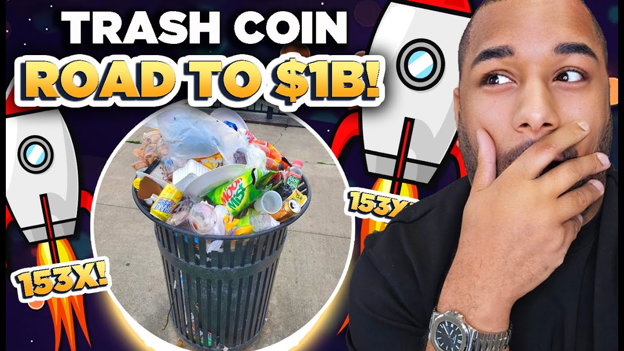 trash__coin's tweet card. 🔥TRASH COIN! Road To $1B CAP!! - NORMAL PEOPLE ARE BECOMING MILLIO...