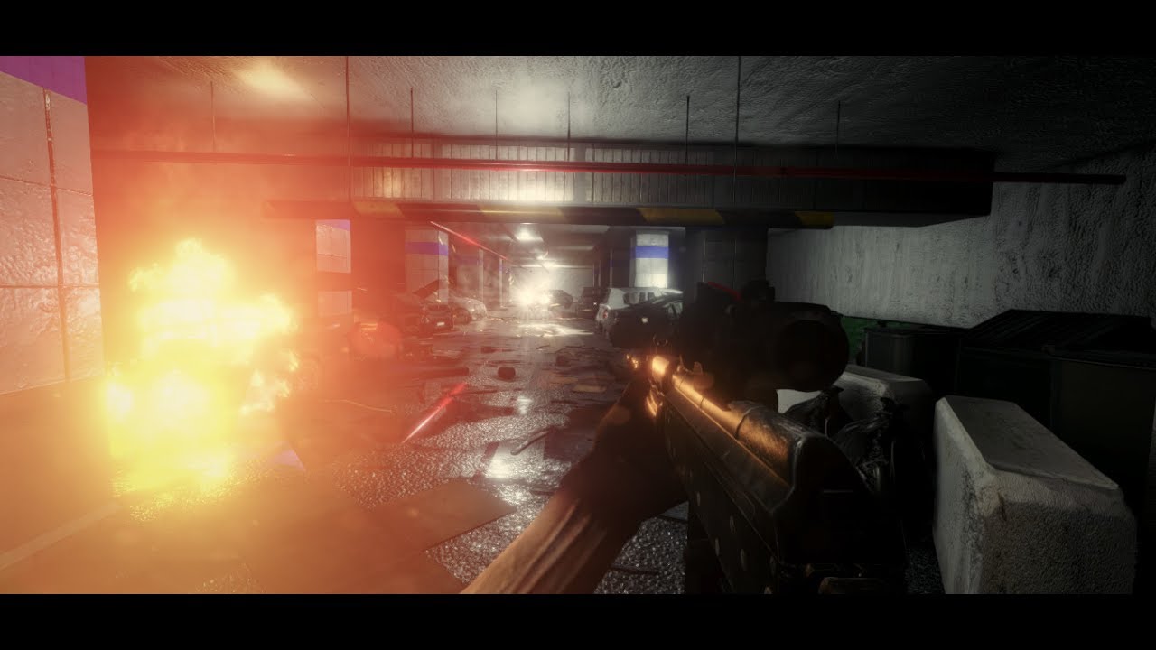 FoxUnity1's tweet card. Speed Level Design, Modeling : Location from Battlefield 3 - Unity 5