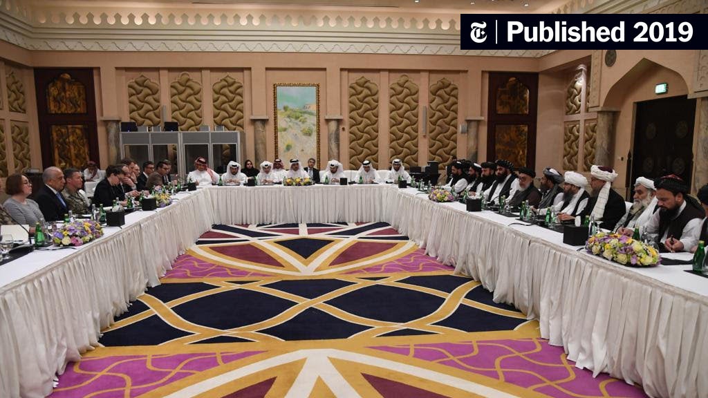 IvankaTrump's tweet card. Diplomats began discussing details of an agreement, even as the U.S. was still trying to persuade the insurgents to meet with the Afghan government.