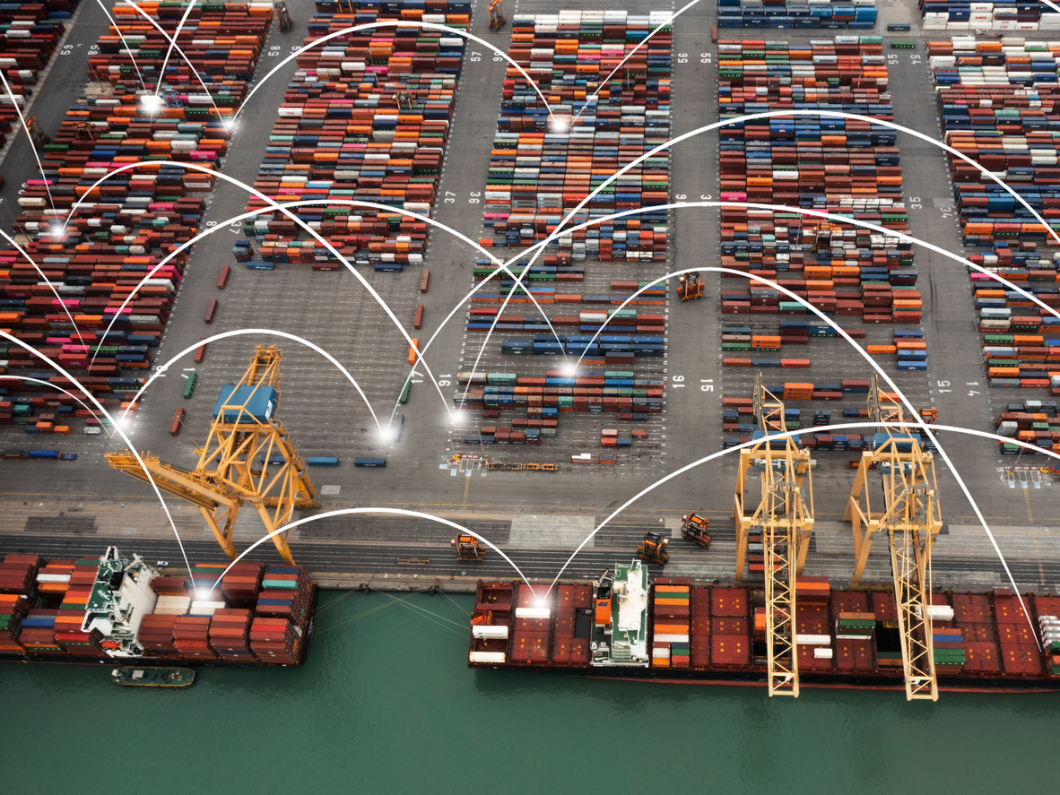 WebbingInc's tweet card. Maher Terminals rolls out private 4G at Port Elizabeth with Nokia Edge, enhancing operations at the 450-acre hub handling 2M containers a year.