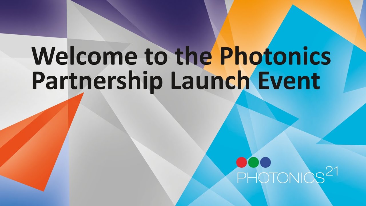 Photonics21's tweet card. Photonics Partnership Launch Event