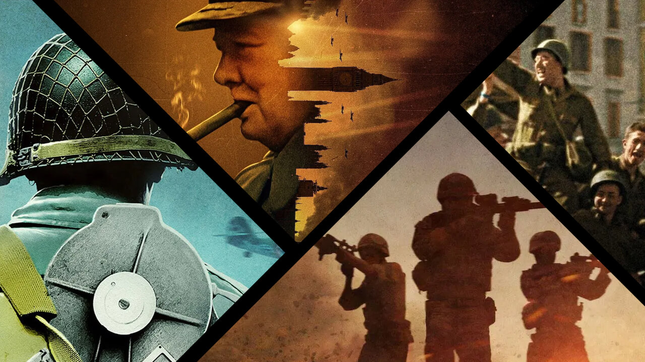 renda_Geek's tweet card. Veja os 10 melhores documentários de guerra na Netflix em 2025, com trailers, sinopses e links para assistir. Escolha o ideal para maratonar hoje.