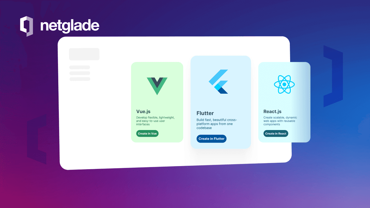 netglade's tweet card. Flutter’s potential for building web apps has long been questioned. We put the rumors to rest once and for all.