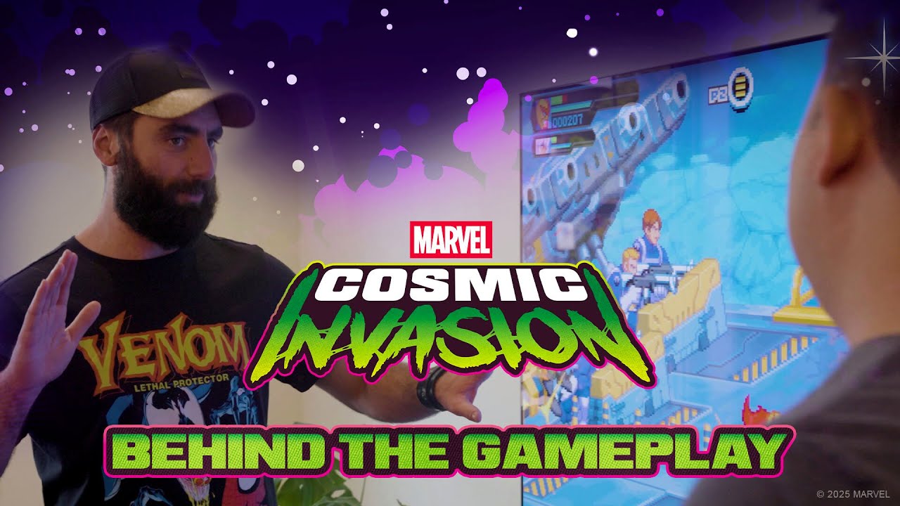 SenseiSoloDev's tweet card. Dev Diaries Episode 3: Behind the Gameplay | MARVEL Cosmic Invasion
