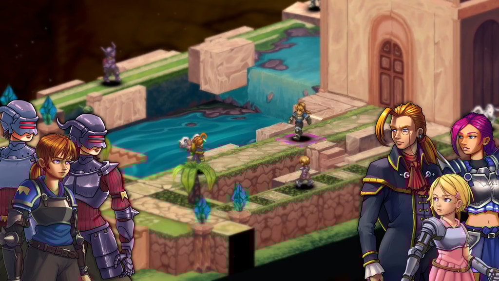 robertc's tweet card. Dive into an story-driven, tactical RPG game set in the fantasy world of a little girls mind.