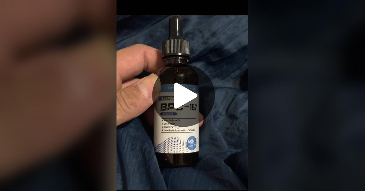 Chris776211's tweet card. 13.8K likes, 27 comments. “🔥 Your muscles are BEGGING for this! 💪 Stop waking up sore & start recovering FAST with BCP-157 muscle drops! 🚀 100% vegan 🌱, no additives, and now in easy liquid form....