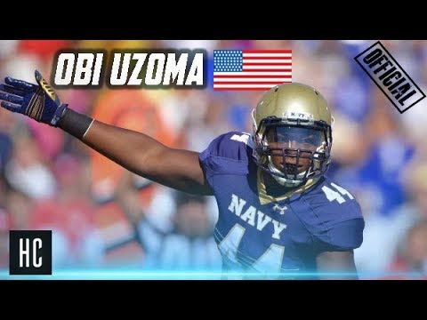 highlightcre8or's tweet card. Obi Uzoma Senior Season Highlights “Going Bad" 😈 Navy OLB ᴴᴰ