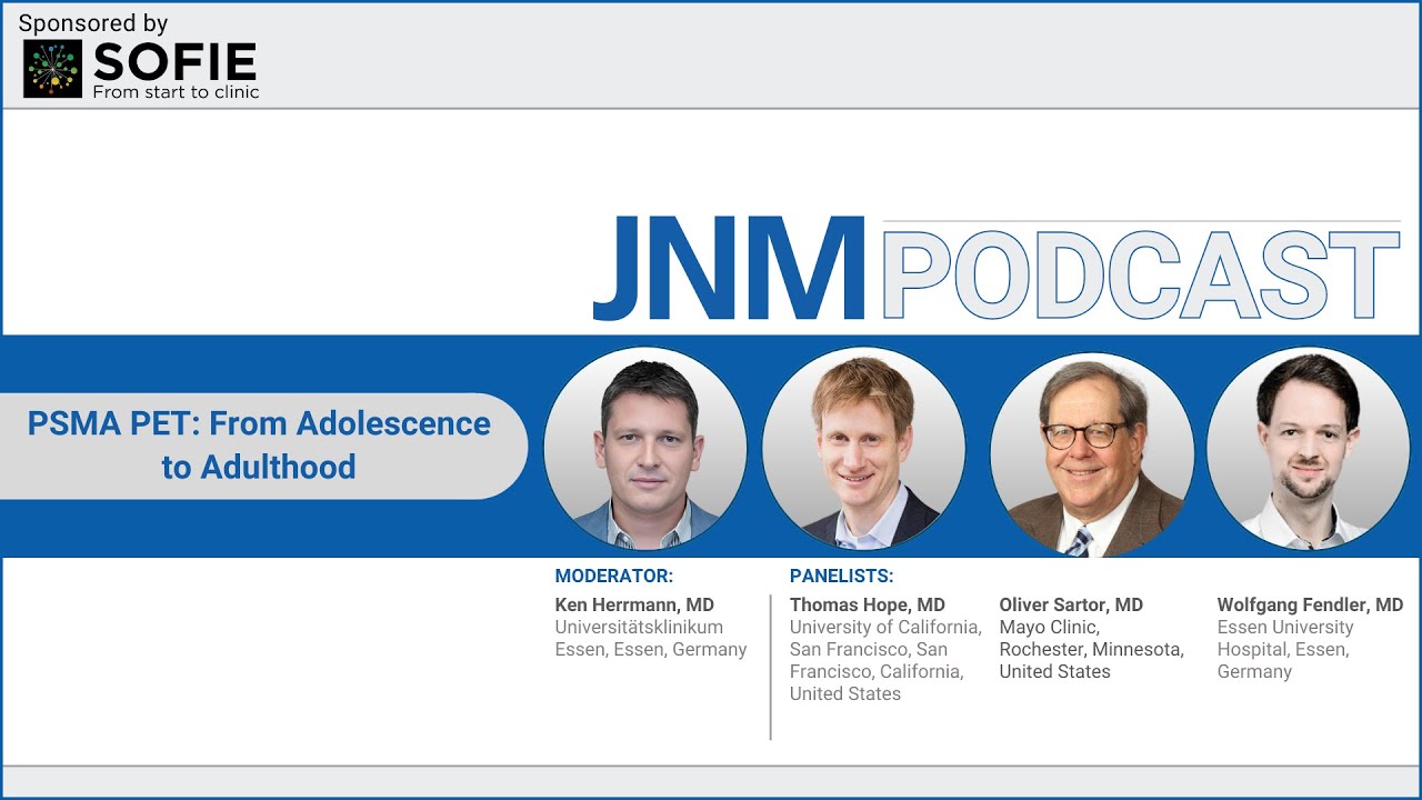 CzerninJohannes's tweet card. JNM Podcast Episode 9: PSMA PET: From Adolescence to Adulthood