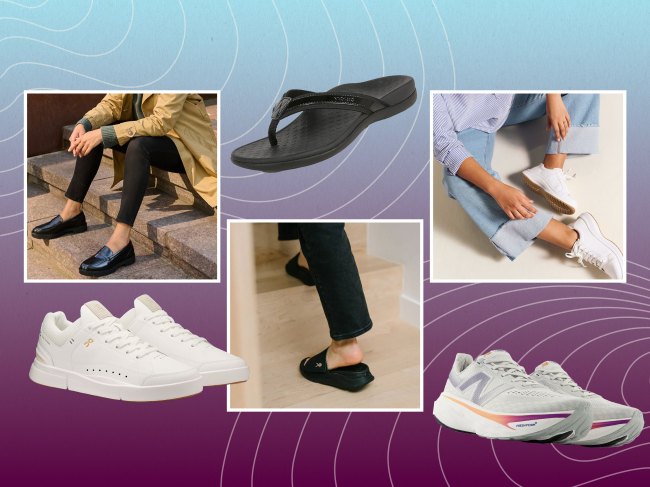 thisisflowspace's tweet card. The best shoes for plantar fasciitis offer plenty of arch support and cushion in the heel cup. See our favorite styles, recommended by a podiatrist.