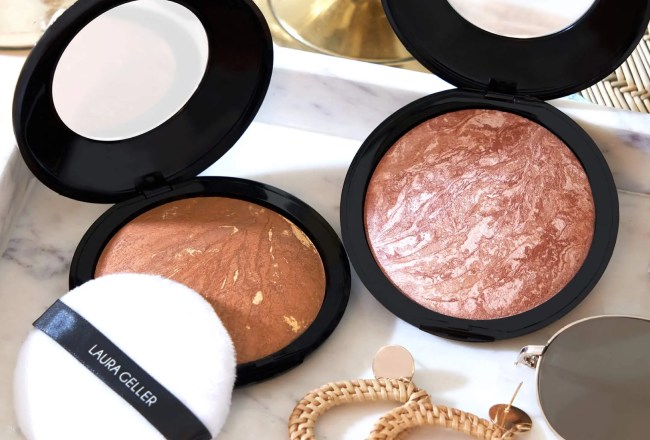 thisisflowspace's tweet card. Laura Geller is having a big sale on makeup, giving people discounts based on their age. Here's what's heavily discounted for one day only.