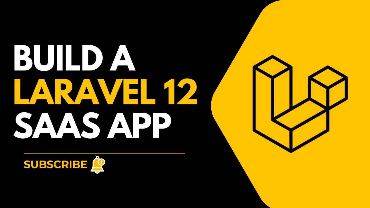 DarijaCoding's tweet card. Build a Laravel 12 SaaS Project from Scratch | Complete Step-by-Step...