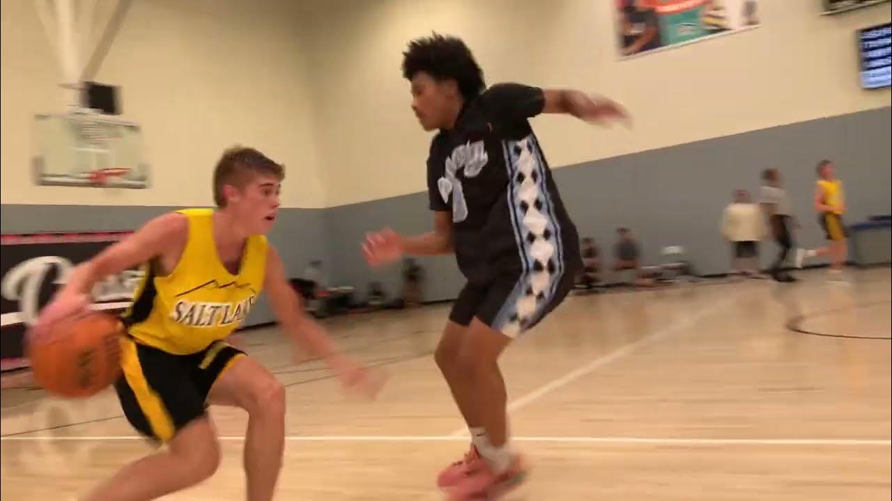 redwolfe1010's tweet card. Isaac Wolfe highlights - Salt Lake Metro #3 - Marquee Hoops West...