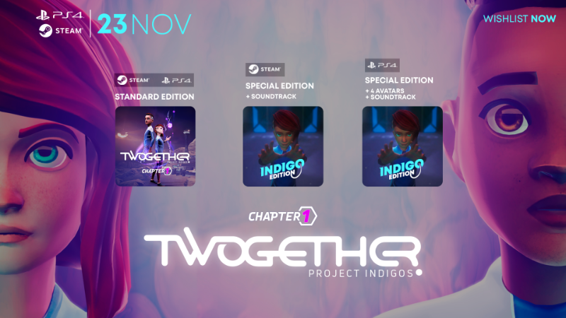 JulioDelNuevo's tweet card. A very special edition to celebrate the launch anniversary of Twogether: Project Indigos