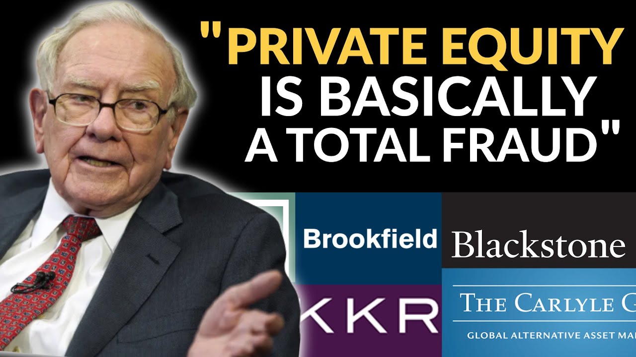 sqlinsix's tweet card. Warren Buffett: Private Equity Firms Are Typically Very Dishonest