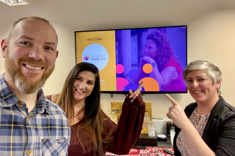 joshhoole46's tweet card. Rainy day in Bodmin brightened no end by Shane Solomon for the 2nd The Cornwall and Isles of Scilly People Hub podcast delivered by CORNWALL CHANNEL LIMITED 😃 🎙 Thanks for settling our nerves to...