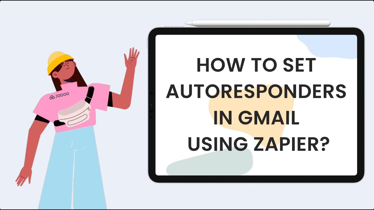 JodooHQ's tweet card. How to set autoresponders in Gmail using Zapier?