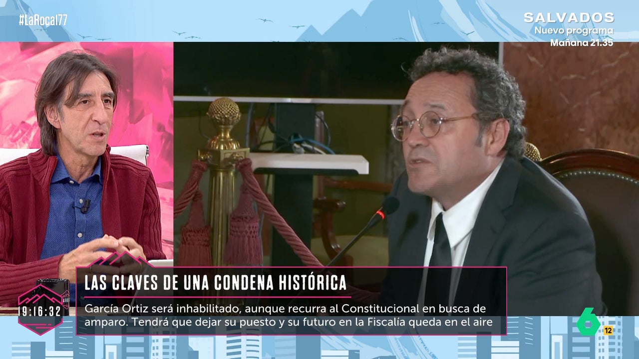 pradobenjamin's tweet card. El escritor ha señalado que 'como no colaba lo de la revelación de secretos porque tenían 200 periodistas que lo han contado', se ha condenado al fiscal general con una 'unidad de acto'.