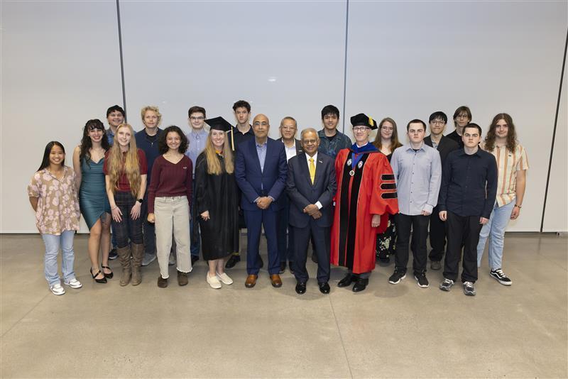 OregonTech's tweet card. The Oregon Tech Honors Program proudly welcomed 17 students during its Induction Ceremony Oct. 18.