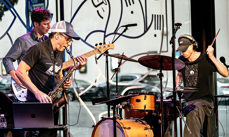 GhostNoteRecord's tweet card. David Binney Action Trio At Joe Henderson Lab article by Steven Roby, published on August 12, 2025 at All About Jazz. Find more Live Review articles