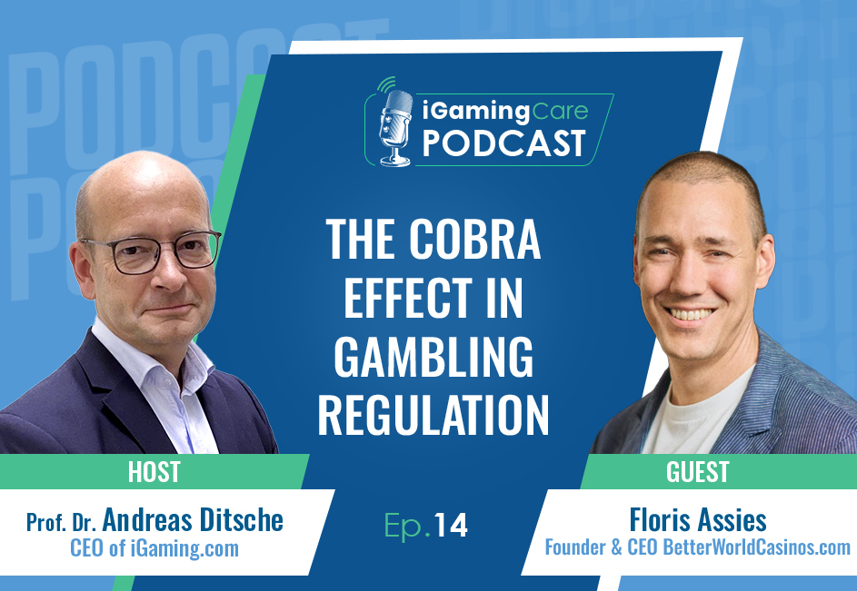 iGamingcom's tweet card. Prof. Dr. Andreas Ditsche and Floris Assies unpack how strict gambling rules can backfire. Watch the short video and hear expert insights.