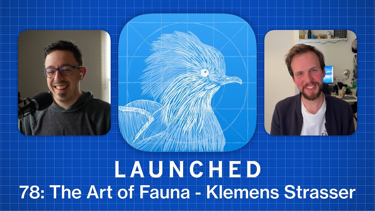 LaunchedFM's tweet card. 78: The Art of Fauna - Klemens Strasser